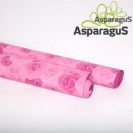   70X100 ÍV MATT FÓLIA IMPORT/RÓZSA MINTÁS/CIKLÁMEN  (5DB/GURIGA)