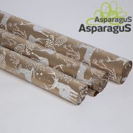   70X100 ÍV MATT FÓLIA IMPORT/SZARVAS MINTÁS/FEHÉR-ARANY (5DB/GURIGA)