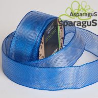 KARÁCSONYI DEKORSZALAG 40MMX10M/ KÉK