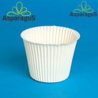 PVC KASPÓ/TÖRT FEHÉR D:10CM