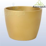 KERÁMIA KASPÓ ZT 12CM/ ARANY