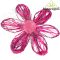 RAFFIA VIRÁG PINK 30CM