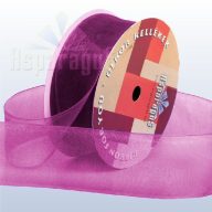 ORGANZA SZALAG 38MMX100M/ CIKLÁMEN