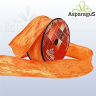 TAFT SZALAG GYŰRT DRÓTOS 40MMX9,14M/ NARANCS
