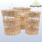 RATTAN KOSÁR (3DB/ SZETT)**