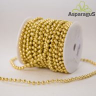 GYÖNGY FÜZÉR/ARANY (6MMX20M)