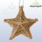 GLITTERES CSILLAG/ ARANY(8CM)**