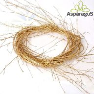 VESSZŐ KOSZORÚ/ ARANY 30CM**