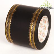 SÍRSZALAG FEKETE 10CMX50Y