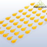 ÖNTAPADÓS STRASSZ CSEPP/NAPSÁRGA (42DB/CS)