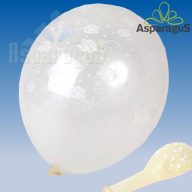 LUFI RÓZSÁS 35CM/FEHÉR (6DB/CS)