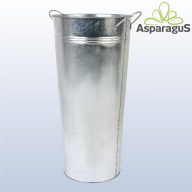 BÁDOG VÖDÖR FÜLLEL 45CM/ NATÚR***