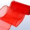 ORGANZA SZALAG 10CMX10M/ PIROS