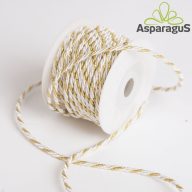 ZSINÓR 3,2MMX10M/FEHÉR-ARANY