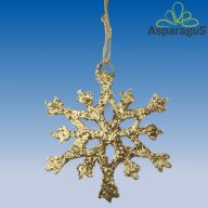GLITTERES CSILLAG 20DB/ CS/ ARANY***