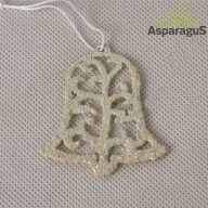 GLITTERES CSENGŐ 20DB/ CS/ FEHÉR***