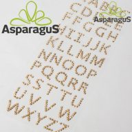 ÖNTAPADÓS BETŰK 2CM/ ARANY