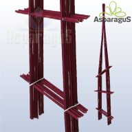 VIRÁG TÁMASZ (LÉTRA)13CMX77CM/ BORDÓ (10DB/ CS)***