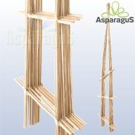 VIRÁG TÁMASZ (LÉTRA)13CMX77CM/ NATÚR (10DB/ CS)***