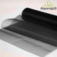 SNOW ORGANZA 24CMX10M/ FEKETE
