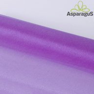 SNOW ORGANZA 24CMX10M/ SÖTÉTLILA