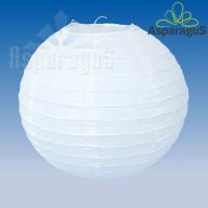 LAMPION 25CM/ FEHÉR***