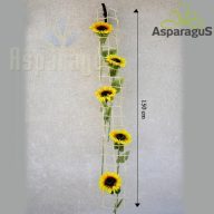DEKORÁCIÓS HÁLÓ 150CMX20CM/ TÖRT FEHÉR
