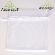 ORGANZA TASAK 8x10,5CM/ FEHÉR (10DB/ CS)