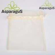 ORGANZA TASAK 8x10,5CM/ KRÉM (10DB/ CS)