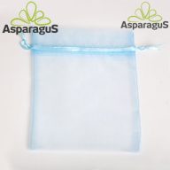 ORGANZA TASAK 8x10,5CM/ VILÁGOS KÉK (10DB/ CS)
