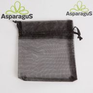ORGANZA TASAK 8x10,5CM/ FEKETE (10DB/ CS)