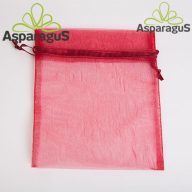 ORGANZA TASAK 8x10,5CM/ BORDÓ (10DB/ CS)