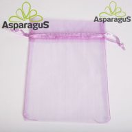 ORGANZA TASAK 10X13CM/ VILÁGOS LILA (10DB/ CS)