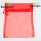 ORGANZA TASAK 10X13CM/ PIROS (10DB/ CS)