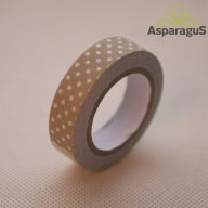 FLORAL TAPE 1,5CMX4M PÖTTYÖS/ HOMOK