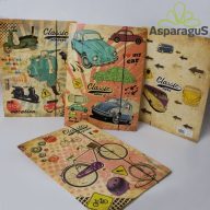 GUMIS MAPPA MOTOROS AUTOS 23CMX31CM (10DB)/ CS