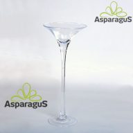 ÜVEG VÁZA MARTINIS 40CM