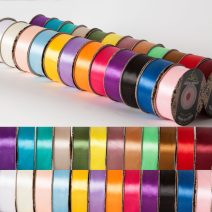 25 mm-es szatén szalagok